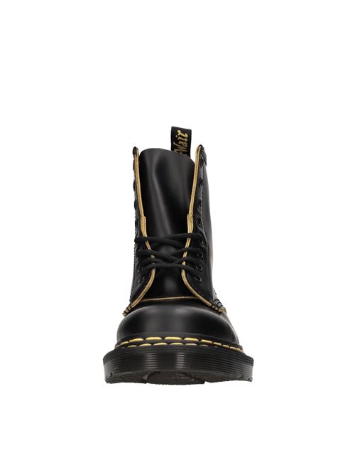 Stivaletti 1460 DS in pelle DR. MARTENS | 1460 DS 26100032 SMOOTH SLICENERO-GIALLO